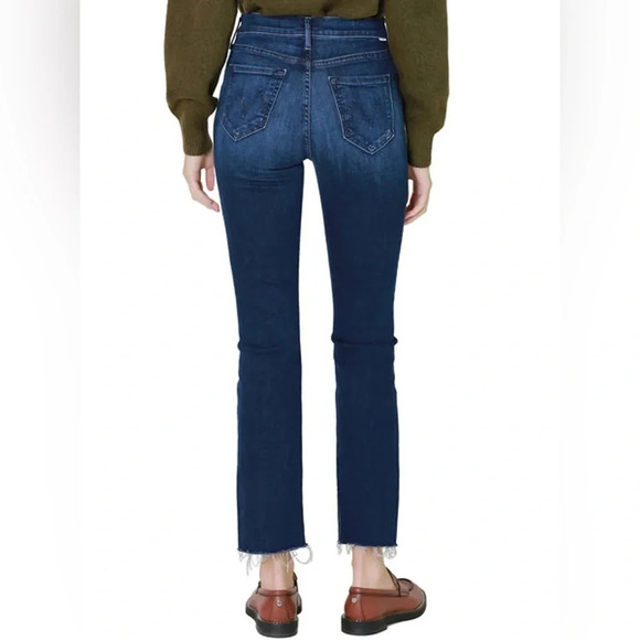 MOTHER The Rascal Ankle Snippet Jeans Color: Mint Condition size 26 - Picture 16 of 16